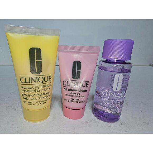Clinique 3-Step Skin Care System Travel Sample Size Combination Skin25 - Picture 1 of 5